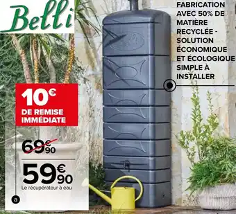 Carrefour Récupérateur à eau offre