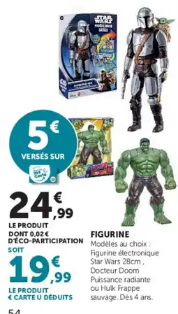 Hyper U Figurine Star Wars offre