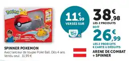 Hyper U Pokémon Spinner Pokémon offre