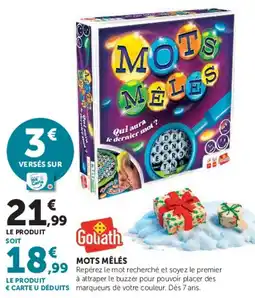 Hyper U Goliath MOTS MÊLÉS offre