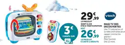 Hyper U vtech MAGI TV DES DECOUVERTES offre