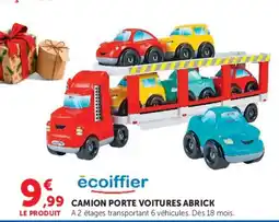 Hyper U ecoiffier CAMION PORTE VOITURES ABRICK offre