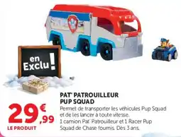 Hyper U Pup squad pat' patrouilleur offre