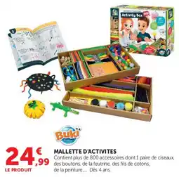 Hyper U Buki MALLETTE D'ACTIVITES offre