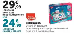Hyper U Maped Creativ LUMI'BOARD offre