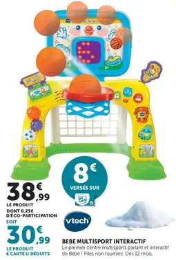 Hyper U Vtech bebe multisport interactif offre