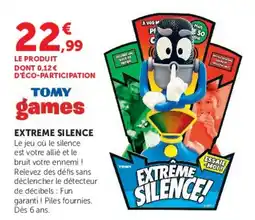 Hyper U TOMY games EXTREME SILENCE offre