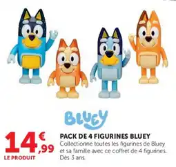 Hyper U BLUEY FIGURINES offre