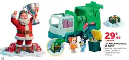 Hyper U Le camion poubelle de bluey offre