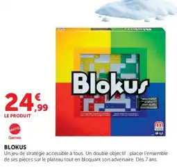 Hyper U MATTEL Games BLOKUS offre