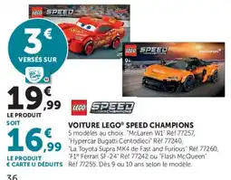 Hyper U LEGO SPEED CHAMPIONS offre