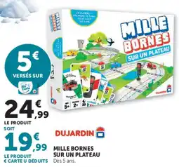 Hyper U DUJARDIN Mille Bornes sur un plateau offre