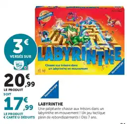 Hyper U Ravensburger Labyrinthe offre