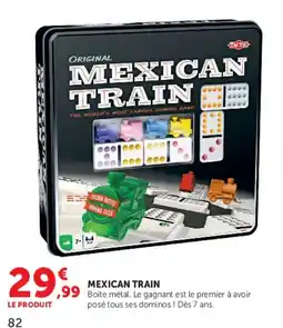 Hyper U TACTIL MEXICAN TRAIN offre