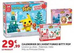 Hyper U Funko Bitty Pop! Calendrier de l'Avent offre