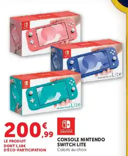 Hyper U Nintendo Switch Lite offre
