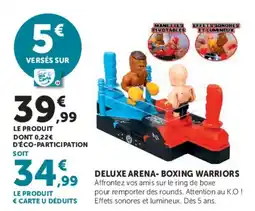 Hyper U DELUXE ARENA-BOXING WARRIORS offre