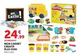 Hyper U Play-Doh Mon Carnet Créatif offre