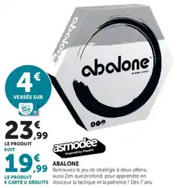 Hyper U Asmodee Abalone offre