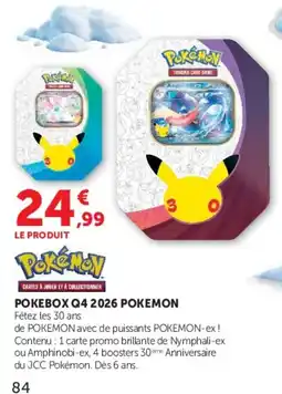 Hyper U Pokémon q4 2026 offre
