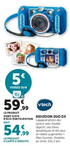 Hyper U Vtech kidizoom duo dx offre
