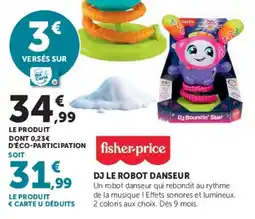 Hyper U fisher-price DJ LE ROBOT DANSEUR offre