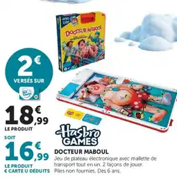 Hyper U Docteur maboul offre