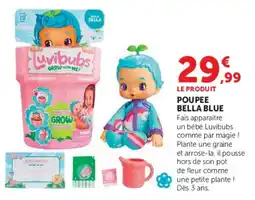 Hyper U Luvibubs Poupée Bella Blue offre