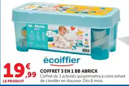 Hyper U bb Abrick COFFRET 3 EN 1 BB ABRICK offre
