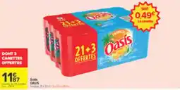 Carrefour Oasis Soda offre