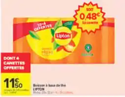 Carrefour Lipton Boisson à base de thé offre
