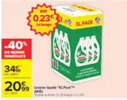 Carrefour ARIEL Lessive liquide offre