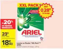 Carrefour ARIEL Lessive en Poudre offre