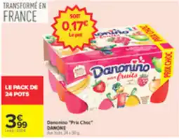Carrefour Danonino Danone offre