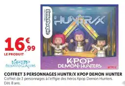 Hyper U LittlePeople COFFRET 3 PERSONNAGES HUNTR/X KPOP DEMON HUNTER offre