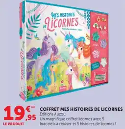 Hyper U Coffret mes histoires de licornes offre