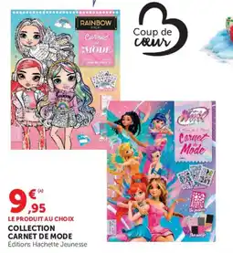 Hyper U Collection carnet de mode offre