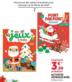 Hyper U Éditions Lito Mes jeux 3-5 ans offre
