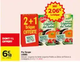 Carrefour LIEBIG Pur Soupe offre
