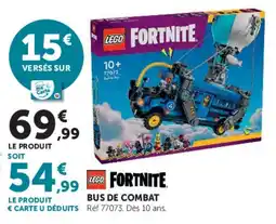 Hyper U LEGO FORTNITE BUS DE COMBAT offre