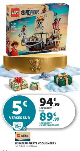Hyper U LEGO LE BATEAU PIRATE VOGUE MERRY offre