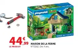 Hyper U Playmobil Maison de la ferme offre