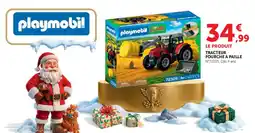 Hyper U Playmobil Tracteur Fourche à Paille offre