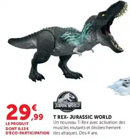 Hyper U Jurassic World T Rex offre