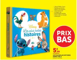 Super U Disney Les plus belles histoires offre