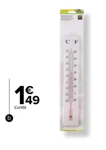 Carrefour Thermomètre de jardin offre