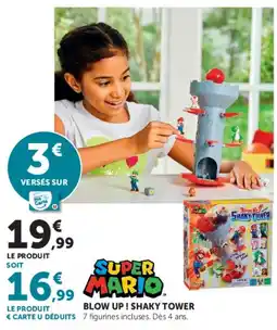 Hyper U SUPER MARIO BLOW UP ! SHAKY TOWER offre