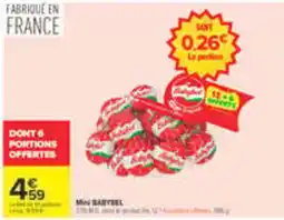 Carrefour Babybel Mini offre