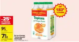 Carrefour Tropicana Pur jus d'orange offre