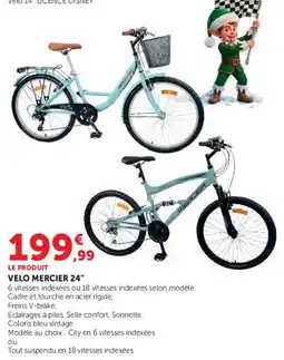 Hyper U VELO MERCIER 24" offre